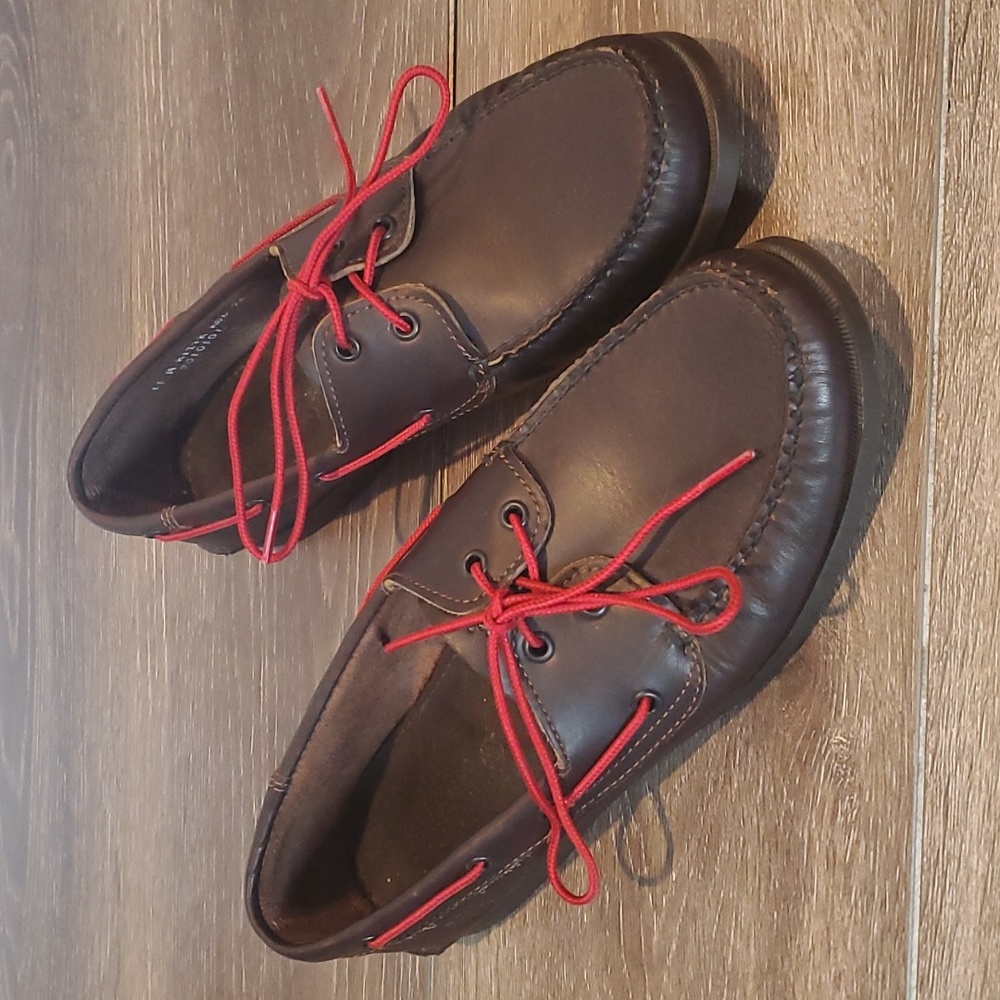 Timberland Brig 2 Eye Boat Shoes Dark Brown Men's 11M